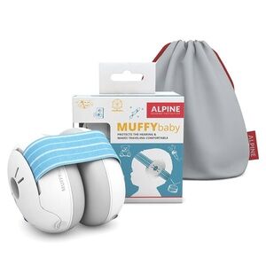 🆕 Alpine Muffy Baby Ear Protection for Babies & Toddlers up to 36 Months - Blue